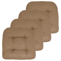 Almofadas para Cadeira de Pátio Sweet Home Collection Taupe - Pacote com 3 Almofadas para Cadeira de Pátio Sweet Home Collection Taupe - Pacote com 3