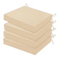Almofadas para Cadeira HARBOREST 47x41x8 cm Bege - Pacote com 4 Almofadas para Cadeira HARBOREST 47x41x8 cm Bege - Pacote com 4