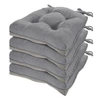 Almofadas para Cadeiras de Jantar HARBOREST 43x43 cm Conjunto com 4 Cinza Almofadas para Cadeiras de Jantar HARBOREST 43x43 cm Conjunto com 4 Cinza