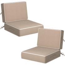 Almofadas para Cadeiras Externas Aevum azn 61x61x13cm Impermeáveis