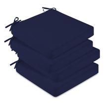 Almofadas para Cadeiras Externas downluxe 48x48x8 cm Impermeáveis, Kit com 4 Almofadas para Cadeiras Externas downluxe 48x48x8 cm Impermeáveis, Kit com 4