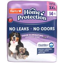 Almofadas para cães Hartz Home Protection com aroma de lavanda, 3GG, 14 unidades Almofadas para cães Hartz Home Protection com aroma de lavanda, 3GG, 14 unidades