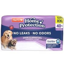Almofadas para cães Hartz Home Protection Lavender Scented XXL 40 unidades Almofadas para cães Hartz Home Protection Lavender Scented XXL 40 unidades