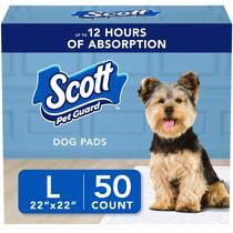 Almofadas para cães Scott Large 56x56 cm, pacote com 50 absorventes