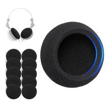 Almofadas para fones Voarmaks 50 mm em espuma, 5 pares, alta densidade Almofadas para fones Voarmaks 50 mm em espuma, 5 pares, alta densidade