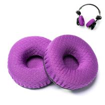 Almofadas para fones Voarmaks compatíveis com Koss Porta Pro roxo