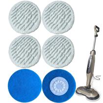 Almofadas para Mop a Vapor HXZIYI, kit com 6 para Shark série S7000 Almofadas para Mop a Vapor HXZIYI, kit com 6 para Shark série S7000
