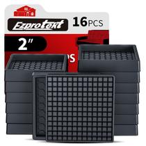 Almofadas para móveis Ezprotekt 2", borracha antiderrapante, 16 unidades