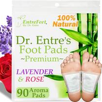 Almofadas para pés Dr. Entre's Premium Lavender & Rose, pacote com 90