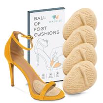 Almofadas para pés Walkize Metatarsal, inserções de calcanhar femininas (2 pares) Almofadas para pés Walkize Metatarsal, inserções de calcanhar femininas (2 pares)