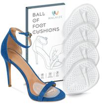 Almofadas para pés Walkize Metatarsal, inserções de calcanhar femininas (2 pares) Almofadas para pés Walkize Metatarsal, inserções de calcanhar femininas (2 pares)