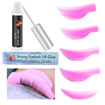 Almofadas permanentes para cílios Lash Lift Rods Almofadas de silicone de 5 tamanhos