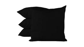 Almofadas Quadradas Decorativas Oxford Happy Line 40x40 Pacote com 4