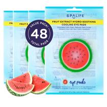 Almofadas refrescantes para os olhos Watermelon SpaLife 48 Patches Hydrating