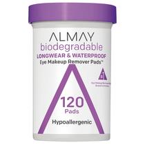 Almofadas removedoras de maquiagem Almay Biodegradáveis 120 unidades