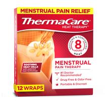 Almofadas térmicas ThermaCare Menstrual Pain Relief 8 horas