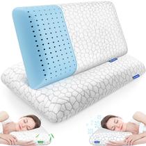 Almofadas viscoelásticas CushZone para Sleeping Cooling King (2)