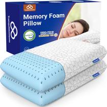 Almofadas viscoelásticas TranquilMoments Cooling Queen Size (2) Almofadas viscoelásticas TranquilMoments Cooling Queen Size (2)