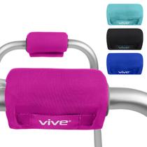 Almofadas Walker Handle, capas de mão acolchoadas Vive, rosa médico Almofadas Walker Handle, capas de mão acolchoadas Vive, rosa médico