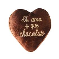 Almofadinha Coração Te Amo Mais Que Chocolate - Wrw