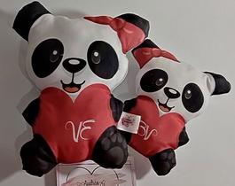 Almofadinha Dupla de Ursinhos com Corações escrito "Love" Almofadinha Dupla de Ursinhos com Corações escrito "Love"