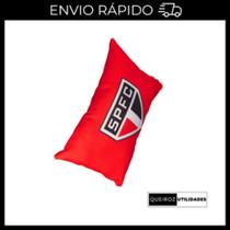 "Almofadinha São Paulo FC - Presente Perfeito para o Tricolor de Coração" 28x18 "Almofadinha São Paulo FC - Presente Perfeito para o Tricolor de Coração" 28x18