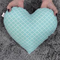 Almofadinha Travesseiro Pet Coração - Imperial Tifany - 28x27cm