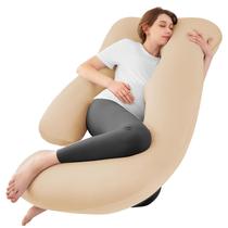 Almohada Corporal en Forma de U Sasttie para Enfriamiento Completo del Cuerpo, 145x70 cm Almohada Corporal en Forma de U Sasttie para Enfriamiento Completo del Cuerpo, 145x70 cm