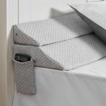 Almohada Cuña para Cama VEVOR para Cabecera Queen con Bolsillo Lateral Almohada Cuña para Cama VEVOR para Cabecera Queen con Bolsillo Lateral