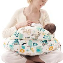 Almohada de Lactancia Momcozy con Posicionador Corporal y Valla de Seguridad 72x46x20 cm