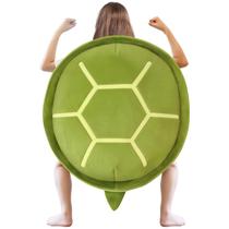 Almohada peluche con caparazón de tortuga para llevar, 102 cm Almohada peluche con caparazón de tortuga para llevar, 102 cm