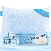 Almohada Reposacabezas Ajustable de Espuma de Memoria con Gel Refrescante QUTOOL King