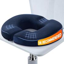 Almohadilla de Donut Ergonómica Benazcap de Espuma Viscoelástica Azul