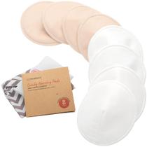 Almohadillas de Lactancia Orgánicas KeaBabies Grande 12,2 cm Bambú Paquete de 8 Almohadillas de Lactancia Orgánicas KeaBabies Grande 12,2 cm Bambú Paquete de 8