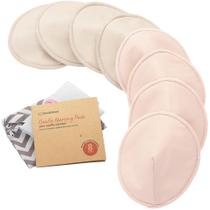Almohadillas de Lactancia Orgánicas KeaBabies Paquete de 8 Bambú Grandes 12 cm Almohadillas de Lactancia Orgánicas KeaBabies Paquete de 8 Bambú Grandes 12 cm
