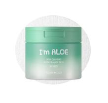 Almohadillas de Mascarilla TONYMOLY I'm Aloe Calma para Piel Seca, 80 unidades