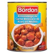 Almondegas ao molho bordon lata 830g Almondegas ao molho bordon lata 830g