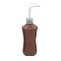 Almotolia 250 ml ambar bico curvo - j.prolab