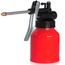 Almotolia De Metal Bomba Com Gatilho 250ml Lubrificação Óleo Bico Rígido Almotolia De Metal Bomba Com Gatilho 250ml Lubrificação Óleo Bico Rígido