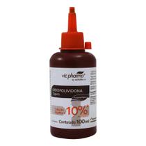 Almotolia Iodopolividona Solução Aquosa 10% Fr/100mL - 1 un - VIC PHARMA
