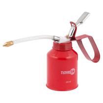 Almotolia Metálica Capacidade de 250 ml Bico Flexível Nove54