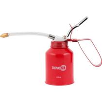 Almotolia Metálica eiteira Para Óleo Bico Flexível Nove 54