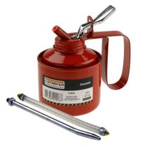 Almotolia Metálica Starfer 425 Ml Com Bico Flexível E Rígido Almotolia Metálica Starfer 425 Ml Com Bico Flexível E Rígido