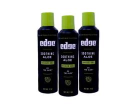 Aloe calmante para homens Shave Gel Edge, 207 ml (pacote com 3)