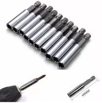 Alongador Extensor Porta Bit Magnético 60mm 10 Peças - Lotus