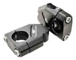 Alongador Riser Suporte Guidão Fixo 28 Mm Preto Par