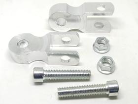 Alongador Suspensão Traseiro De Aluminio Prata Dafra Zig 50