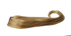 Alongamento Aplique Tic Tac Liso Loiro Dourado Escuro Fibra