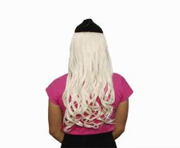 Alongamento Aplique Tic Tac Ondulado Loiro Claríssimo Fibra Alongamento Aplique Tic Tac Ondulado Loiro Claríssimo Fibra