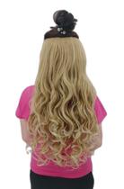 Alongamento Aplique Tic Tac Ondulado Loiro Dourado Mesclado Alongamento Aplique Tic Tac Ondulado Loiro Dourado Mesclado